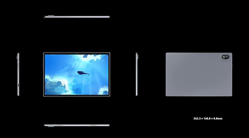 2025 New Tablet 4GB+64GB Pad 5pro 10.1-inch Android Tablet_voghion.com