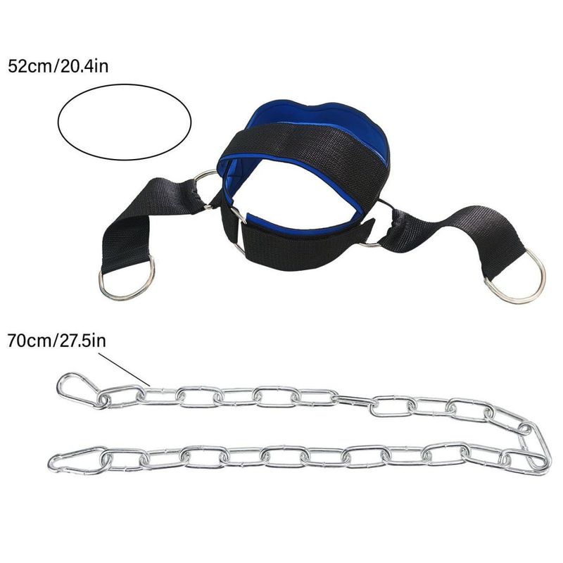 Fortgeschrittener und Muskeltrainer, gewichtete Schulterkraft, Kopf-Nacken-Trainingskappe, Fitnessübung_voghion.com