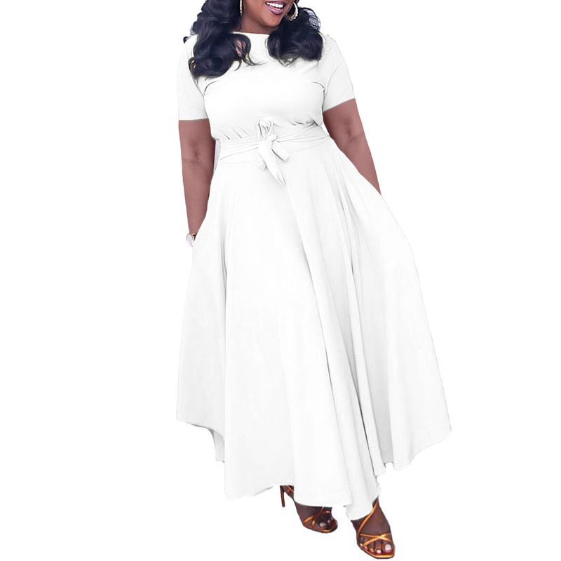 D3184 Women's 2023 Summer New Fashionable Style Strap Large Dress_voghion.com