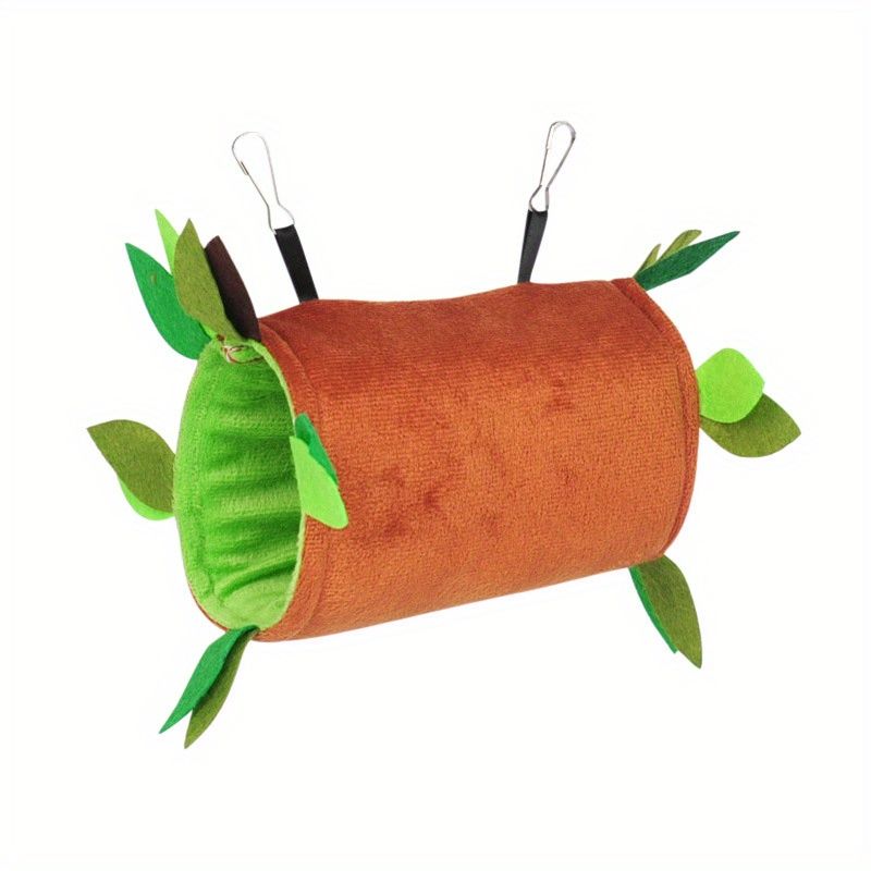 5pcs/set Plush Cotton Hamster Hammock Round Swing For Rats Rodent Small Animal Guinea Pig Ferret Double-layer Nests Pet Supplies_voghion.com