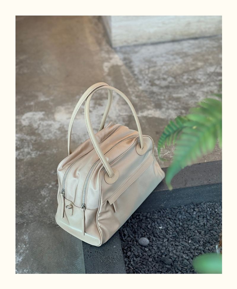 Borsa a tracolla in nylon impermeabile, autunno 2025, nuova borsa a tracolla semplice di nicchia coreana_voghion.com