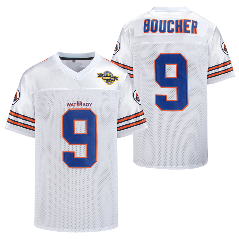 Moletom de futebol masculino Boucher Water Boys S-XXXL laranja branco_voghion.com
