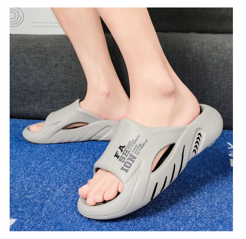 Sandalias Cloud Cushion para hombre - Sandalias de masaje de verano de dos colores, suela suave y soporte para el arco, antideslizantes, informales, para el hogar y el exterior._voghion.com