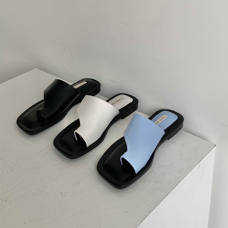 Crowdsourced design, damskor med fyrkantiga tåflip flops, nya mångsidiga strandskor för sommaren för utomhusbruk 2023_voghion.com
