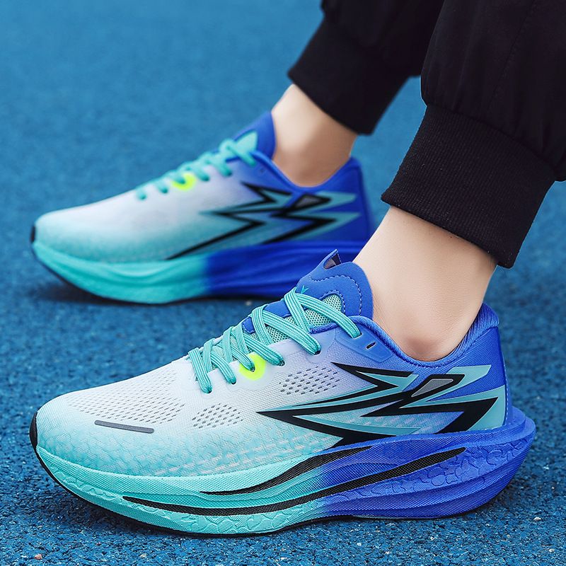 Herren Sneakers 2025 Sommer Neue Atmungsaktive Studentenprüfung Laufen Popcorn Nationaler Trend Marathon Trainingsschuhe_voghion.com