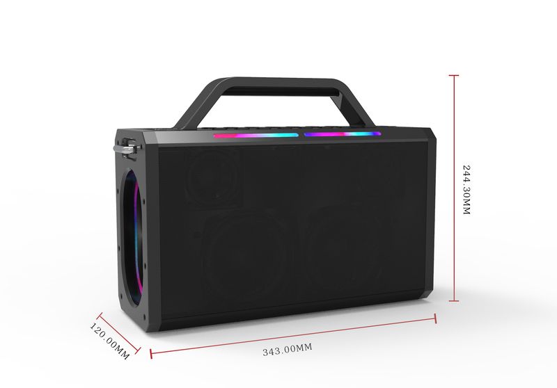 200W High-Power Bluetooth Home Theater Karaoke Stereo Surround Bass Speaker Outdoor Party Portable Sound System With Mic_voghion.com