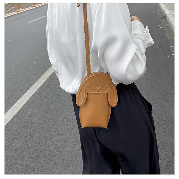 Borsa di design di nicchia femminile 2023 nuova borsa a tracolla creativa carina per coniglio borsa per cellulare borsa a tracolla semplice moda_voghion.com