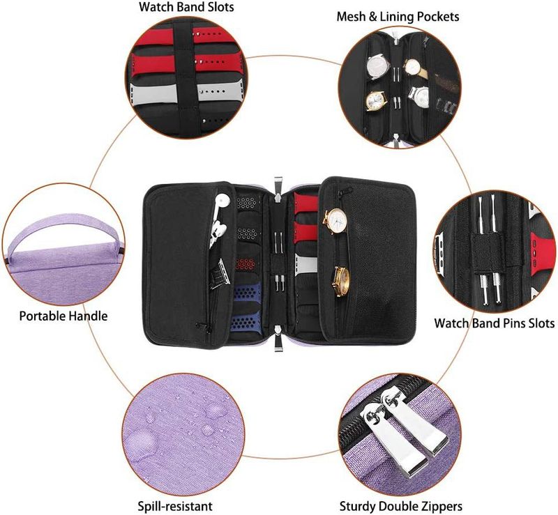 Smart Watch Strap Storage Bag Storage Bag Portable Data Cable Storage Bag Storage Box_voghion.com
