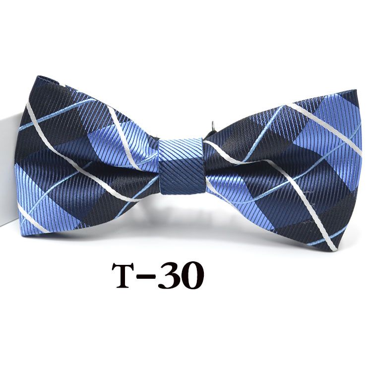 Men's Ties & Handkerchiefs business formal wear, jacquard bow tie, groom, best man, emcee, bow tie, ready stock wholesale available_voghion.com