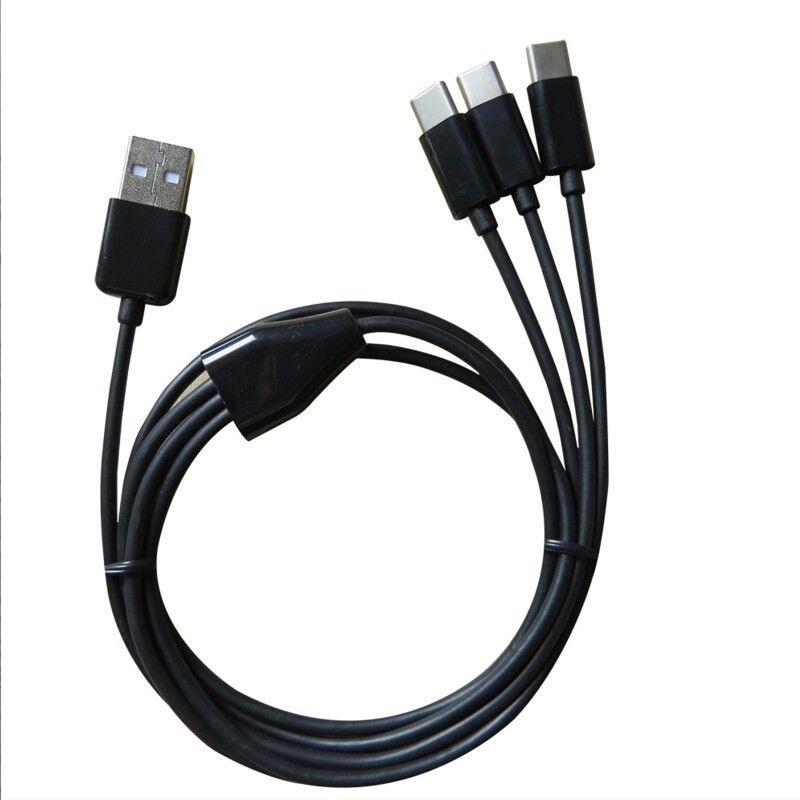 3 in 1 USB C Ladekabel Handy Datenkabel Typ-C Ladekabel_voghion.com