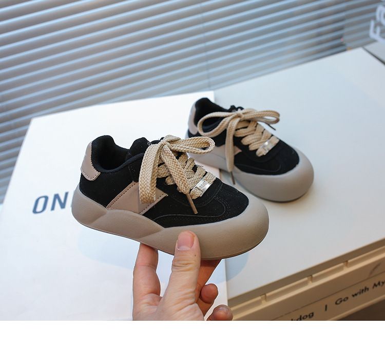 Scarpe da pane con suola spessa Maillard, 2024 primavera autunno nuovi ragazzi e ragazze scarpe casual basse calde e morbide_voghion.com