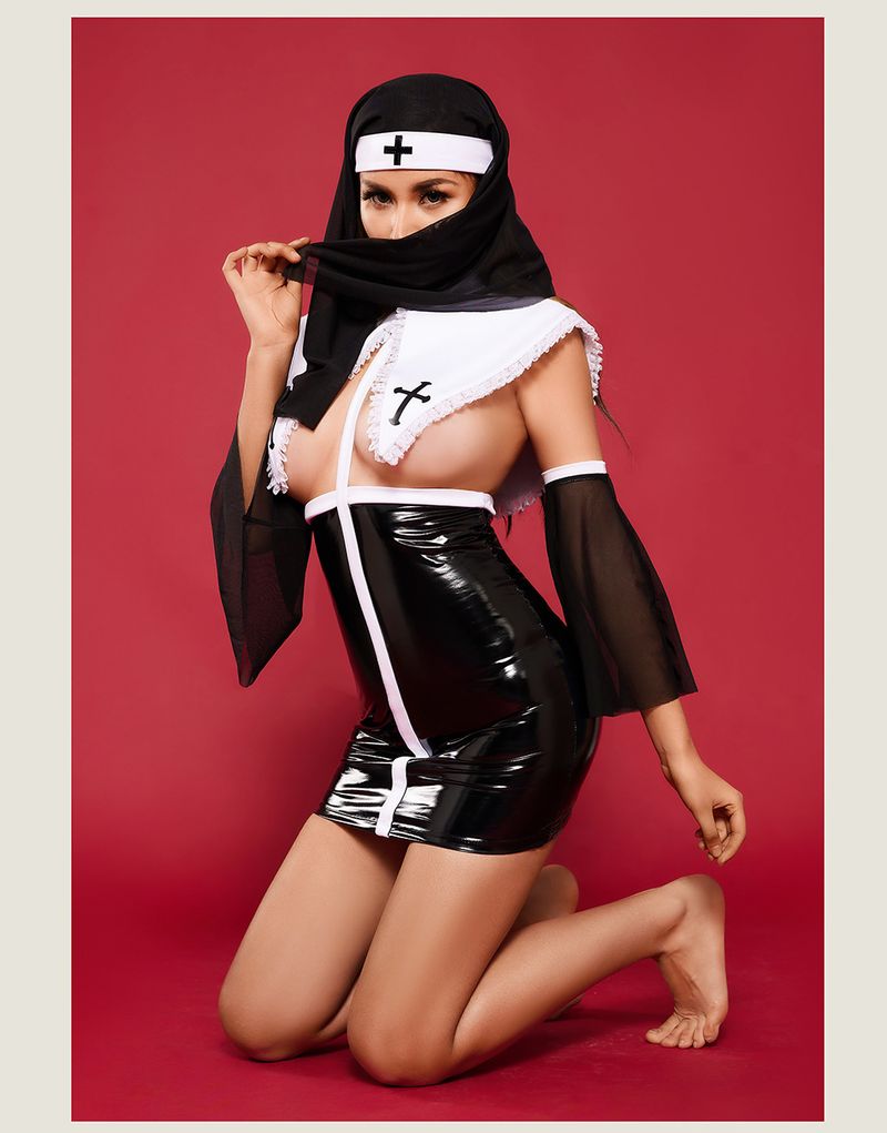 Nieuwe leuke lingerie Halloween cosplay rollenspel jurk reparatie dameskleding_voghion.com