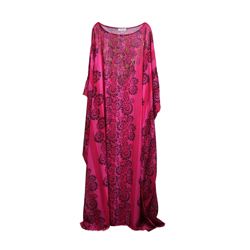 Vêtements pour femmes robe robe en mousseline de soie diamant chaud et perles de canon avec jupe intérieure élastique source prêt stock_voghion.com