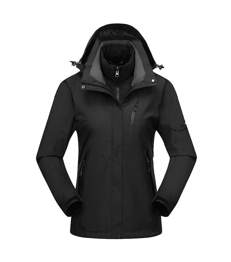 Autumn and winter assault suit two-piece set, three in one detachable unisex sports warm mountaineering hooded jacket,_voghion.com