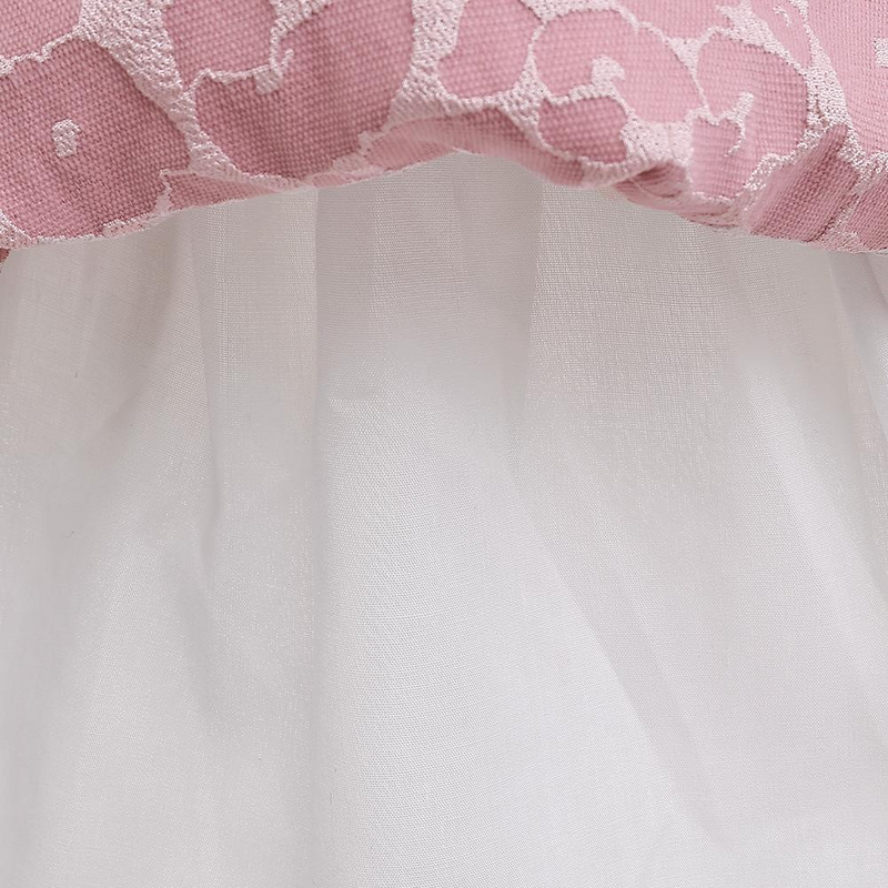 Vêtements pour bébés filles, style Royal, robe de princesse à manches bouffantes avec grand nœud, pour fête d'enfants_voghion.com