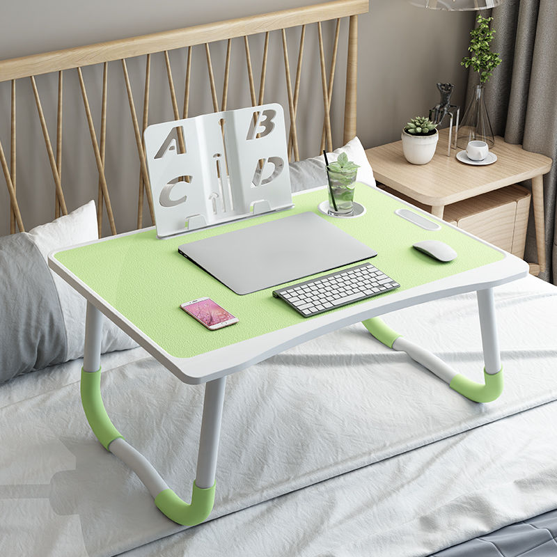 Small Foldable Mini Computer On Bed Multi Functional Student Dormitory Bedroom Lazy Children's Study Table_voghion.com