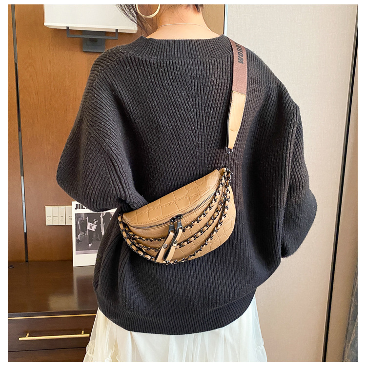 Déi populär kleng Handtasche vun dësem Joer fir Fraen, Summer Ins Broschttasche 2024, nei Moud, Casual, villfälteg, Nische-Crossbody-Tasche, Tailletasche_voghion.com