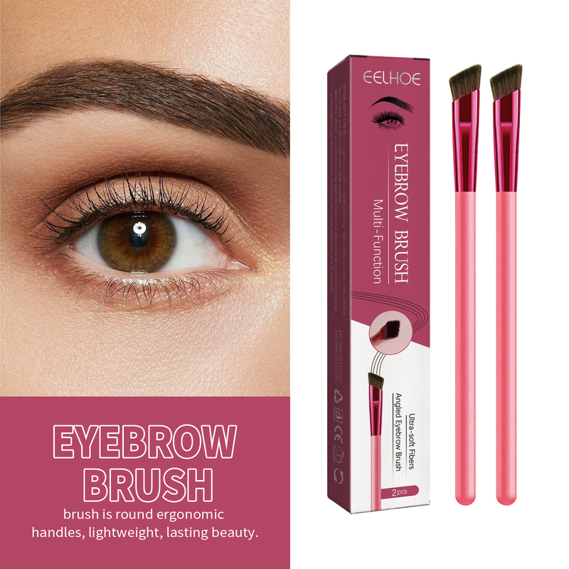Multifunktions-Augenbrauen-EELHOE-Pinsel 3D-Wild-Augenbrauen-Concealer-Pinsel abgeschrägter tragbarer natürlicher Haaransatz-Augenbrauenstift_voghion.com