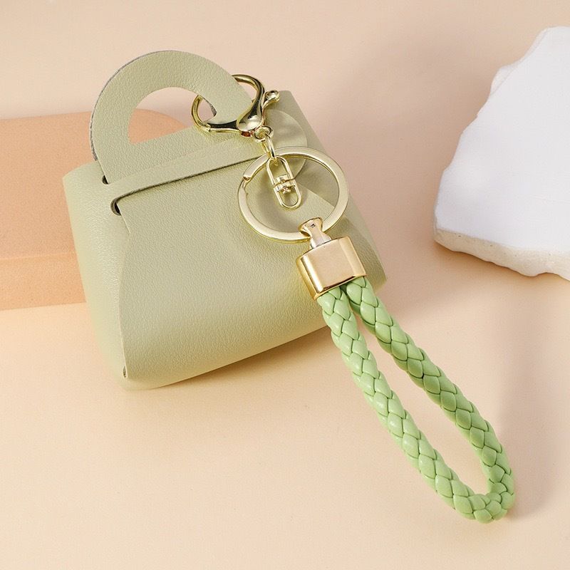 Multi-color Keychain, Change Bag, Hanging Bag, Trinkets, Earphones, Rings, Stud Earrings, Storage Bag._voghion.com