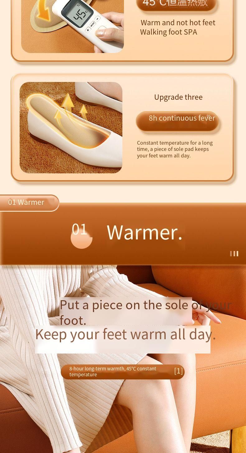 Winter Insoles Men And Women, Heated Insoles, Self-Heating Baby Warmers, Foot Pads For Men, Sole Warmers_voghion.com