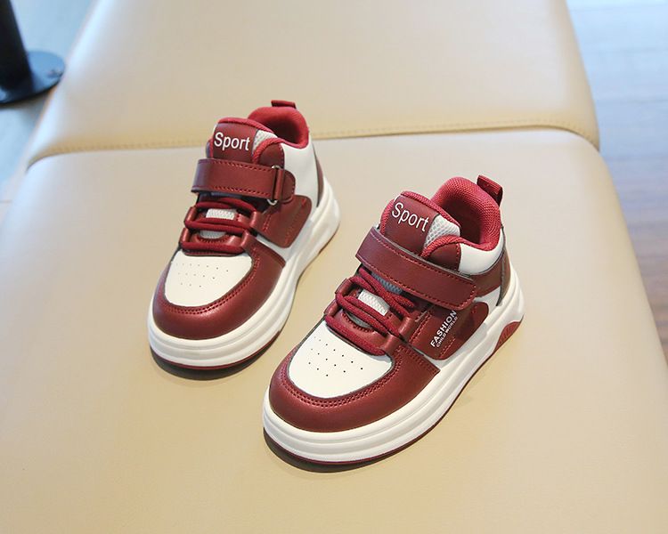 Nya små vita flickskor High Top Pojkar Casual Board Shoes Mjuka sulor Babyskor_voghion.com