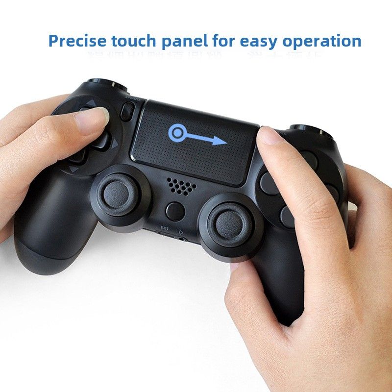 Geschikt voor P4 Bluetooth Gamepad P4 Draadloze handgreep met gyroscoop vibratiefunctie Handgreep_voghion.com
