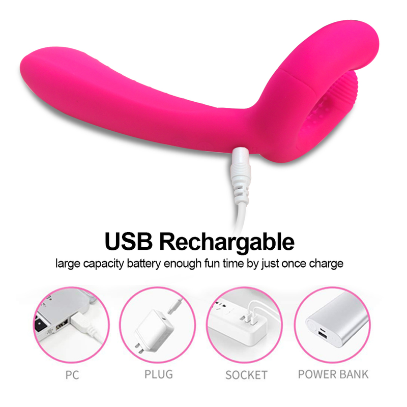 G-spot 3 moteurs gode vibrateur Anal Double pénétration Clitoris stimulateur jouets sexuels pour femmes hommes Coup_voghion.com