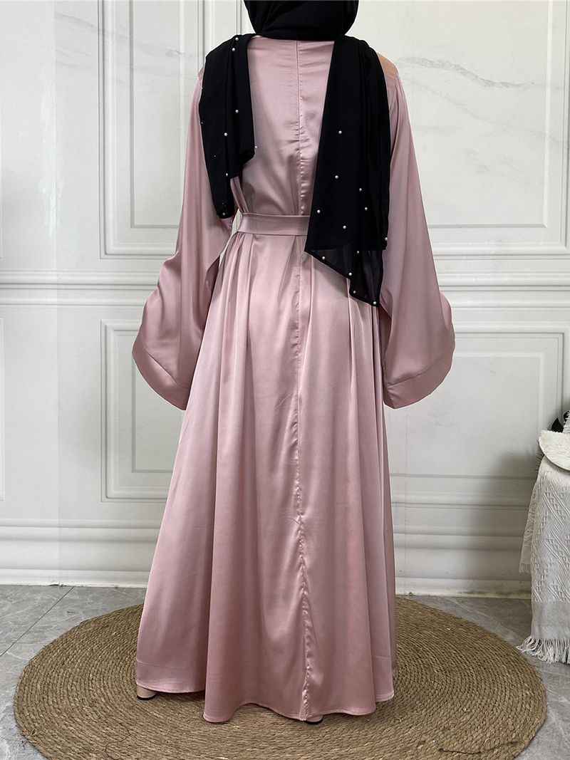 Yeni Müslüman Türk Abayas Jalabiyat Kadın Ramazan Kıyafetleri Fas Kaftan Parti Uzun Elbise Arap Kaftan Saten Kadın Elbisesi_voghion.com