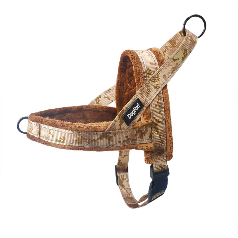 Pet With Plush Comfortable Inner Lining, Leash, Outdoor Sports Vest, Dog Harness_voghion.com