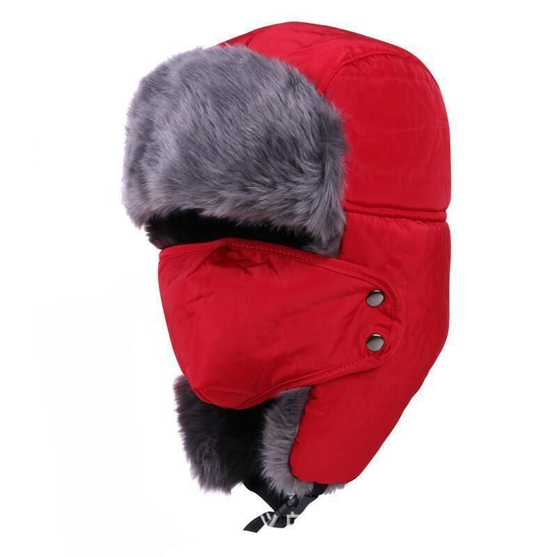 Lei Feng Northeast Gehörschutz Kältemaske Unisex Schutz Outdoor Regen Schnee Hut_voghion.com