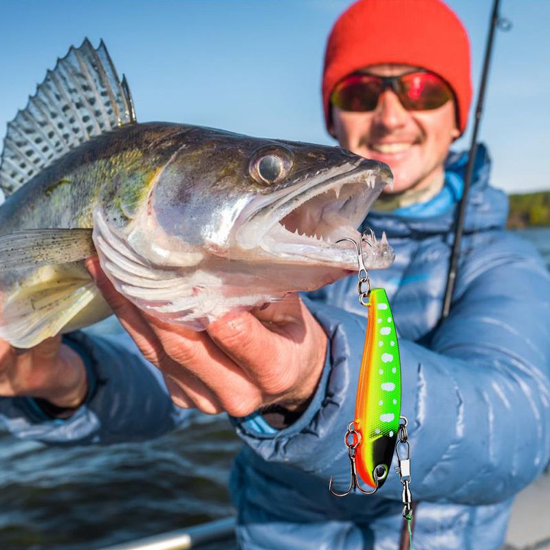 Bionic Pencil VIB 6cm 11g ABS-Kunststoff Köder 8 # Drei Haken Angelköder_voghion.com