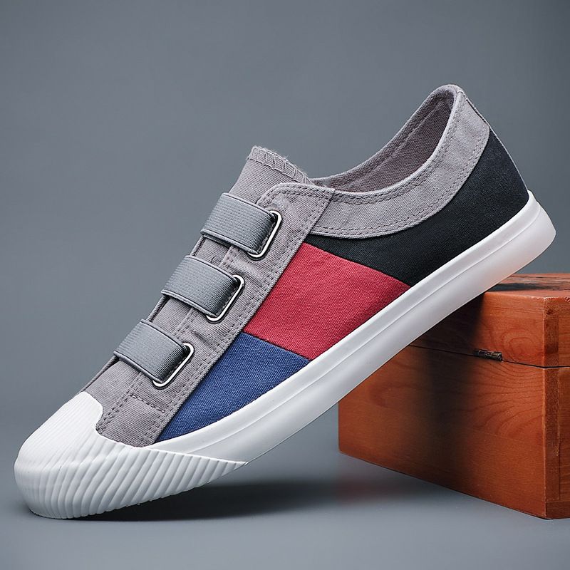 Flash Step New Men's Canvas Board Casual Shoes 9328_voghion.com