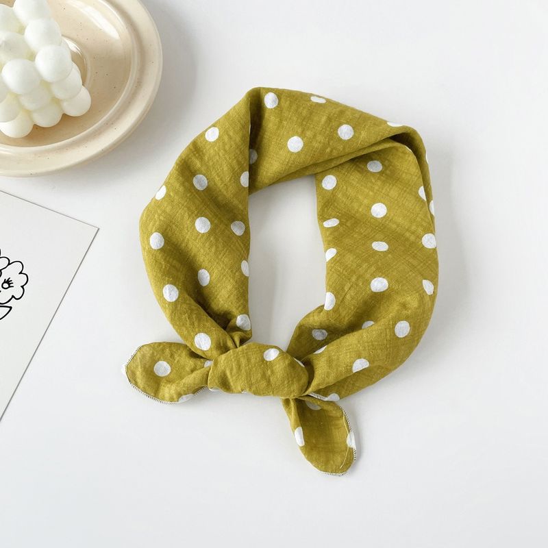 Pañuelos cuadrados pequeños de algodón para mujer, nuevos estilos de verano, pañuelos para la cabeza versátiles de moda, algodón con estampado digital y_voghion.com