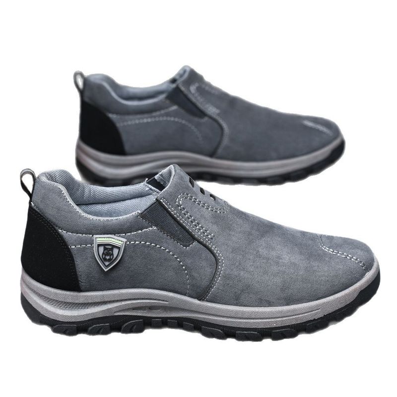 2025 Spring New Korean Fashion Casual Shoes Comfortable Slip-On Men's Sneakers_voghion.com