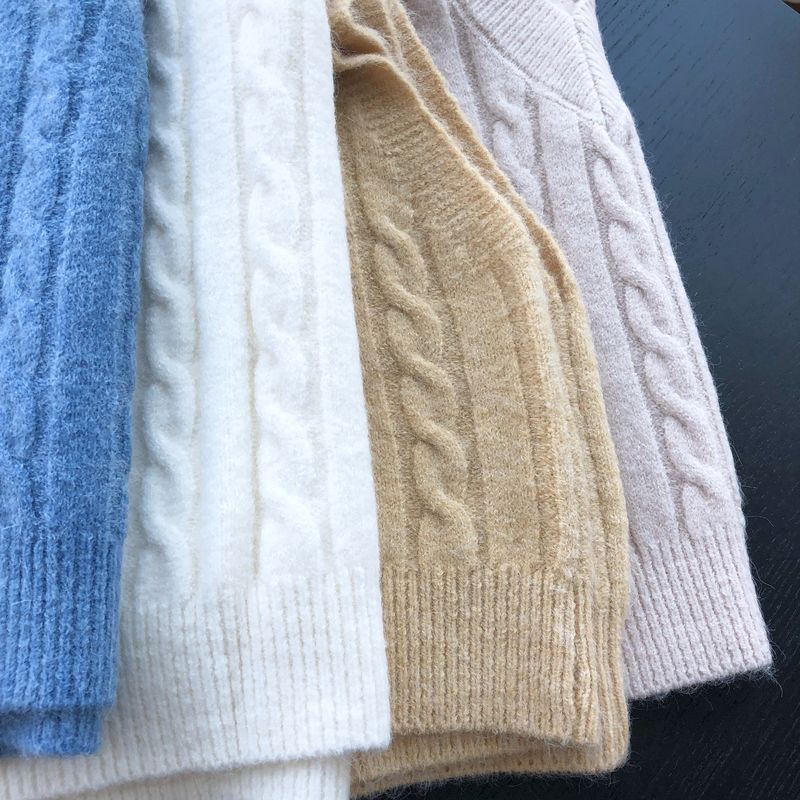 Damenbekleidung Pullover Weste Herbst neu_voghion.com