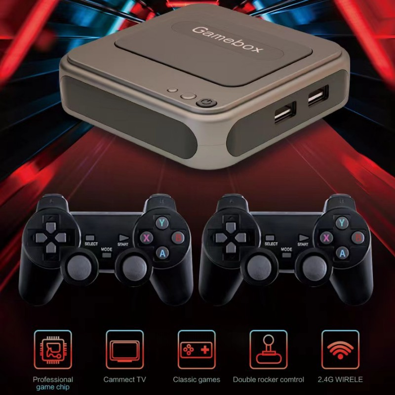 Dual System G7 Game Console Open Source Arcade 3D Set Top TV Box PSP God of War PS1_voghion.com