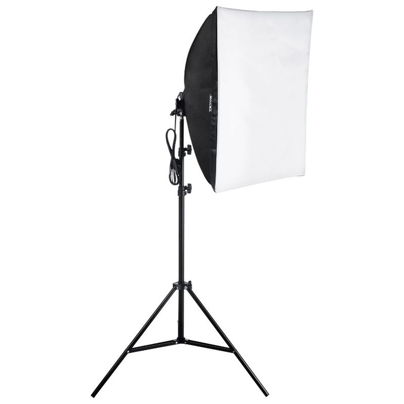 5500K Stand In In 30W 24 X Lighting 24 Softbox Kit Adjustable Bulbs LED_voghion.com