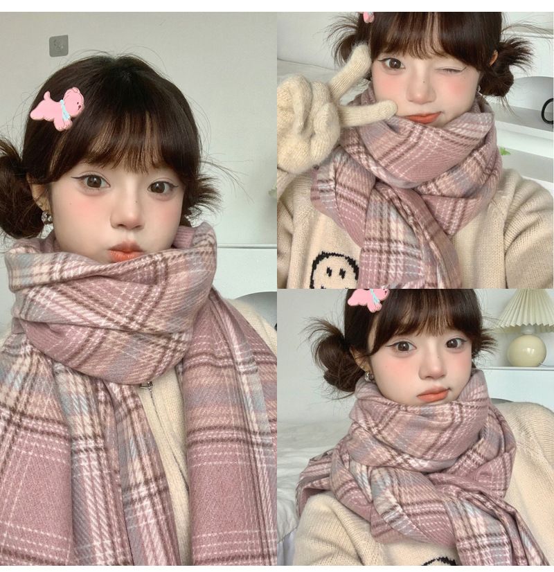 Nuova sciarpa giapponese JK Academy in stile sottomarino per le donne in inverno, versione coreana di alta qualità, versatile, coppia di studenti, sciarpa calda invernale_voghion.com