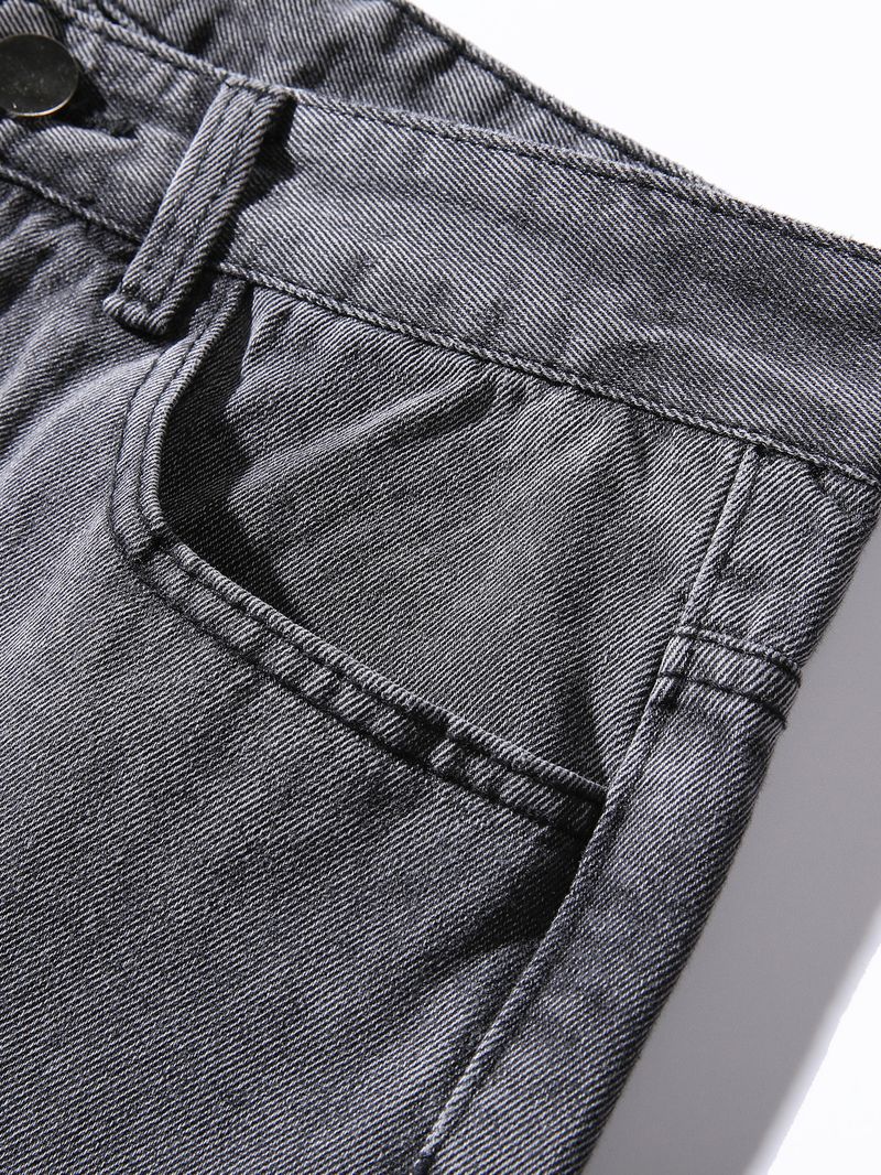 Jeans da uomo di alta qualità, casual, larghi, a gamba dritta, nuovo stile_voghion.com