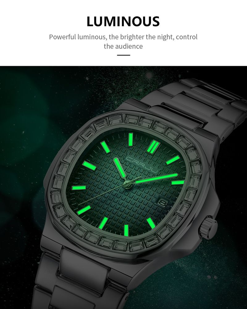 Elegante, quadratische, minimalistische Damenuhr mit Datumsanzeige, wasserdichtem Quarzwerk, modischer Freizeituhr für den Alltag_voghion.com