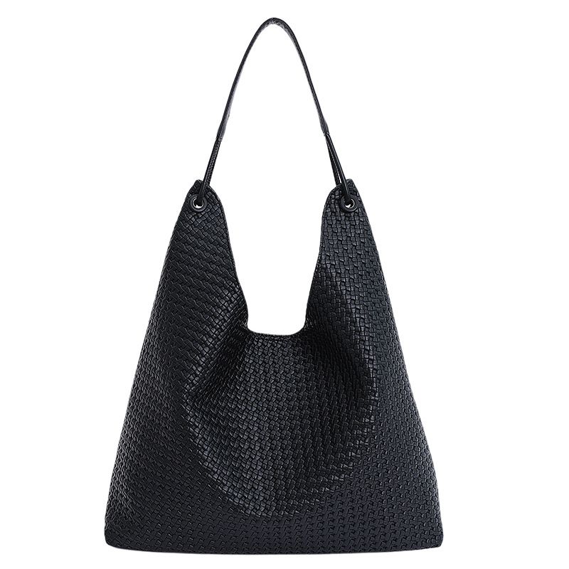 Borsa tote alla moda da donna, grande capacità, design leggero, borsa a tracolla versatile per lavoro e pendolarismo_voghion.com