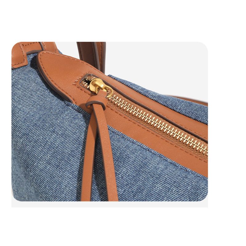 Borsa a tracolla multifunzionale per pendolari, borsa a forma di gnocco, alla moda, versatile, per il tempo libero, tutti i giorni_voghion.com