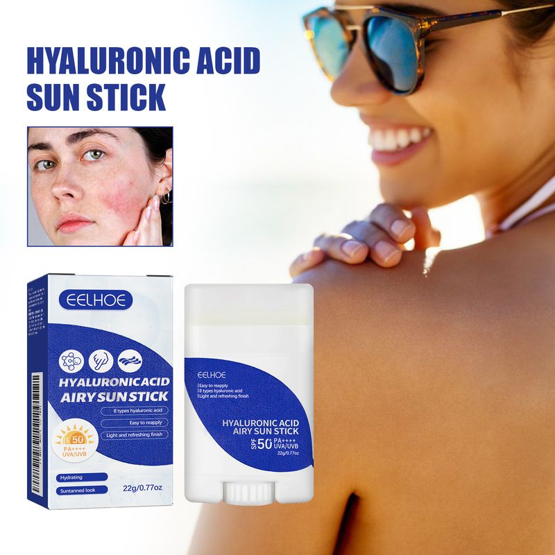 EELHOE hüaluroonhappe varras niisutab kergelt, värskelt, niisutab, eraldab, veekindel, SPF50+UV kaitse_voghion.com