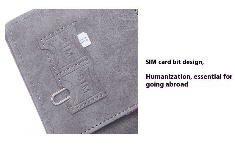 Uus RFID-passi kott lihtsa pandla ja multifunktsionaalse identifitseerimiskotiga meestele ja naistele välismaal reisides_voghion.com