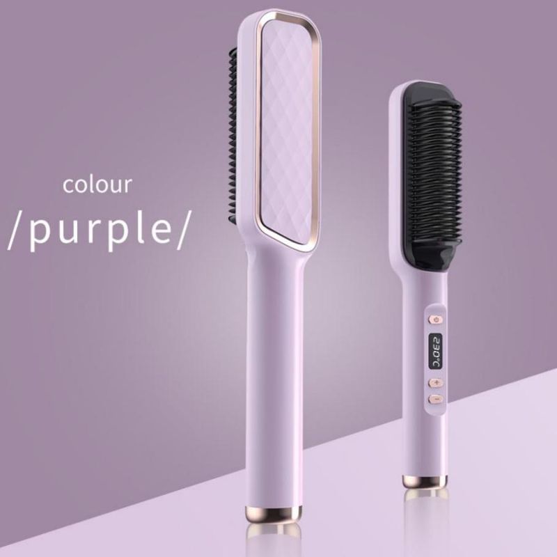 2-in-1-Mini-Heißkamm-elektrischer Haarglätter_voghion.com