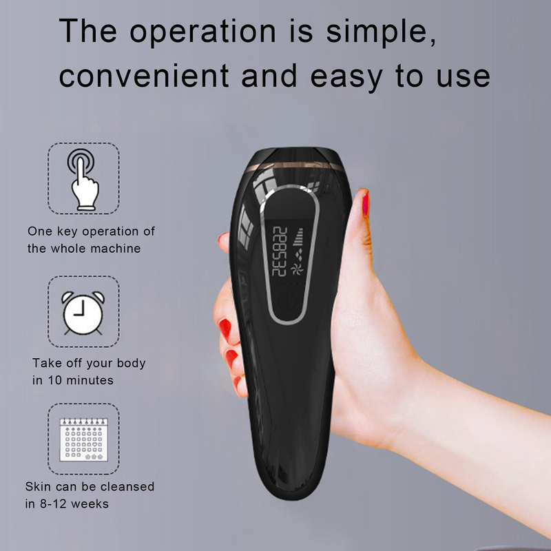 Remover 5 Energy Levels Efficient LCD Display Home Use IPL Laser Permanent Hair Epilator For Face Nose Arm Leg_voghion.com