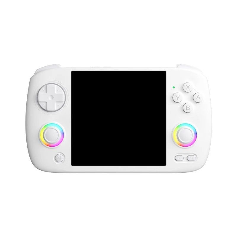 Console portable Linux ANBERNIC RGCubeXX version horizontale écran carré double joystick TV 2024_voghion.com