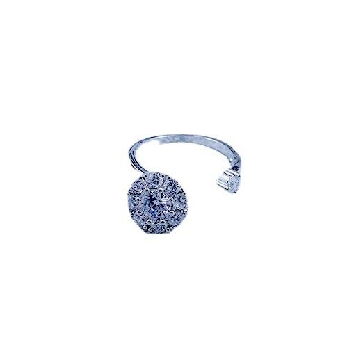 Amuleto tailandese Bangya cubano Anello rotante in argento sterling tempestato di diamanti Jingtai Mofo Taige_voghion.com