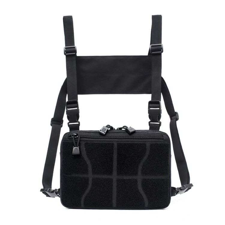 Outdoor Casual Sports Quick Release Pack Hiking Running Portable Functional Tactical Training Chest Bag_voghion.com