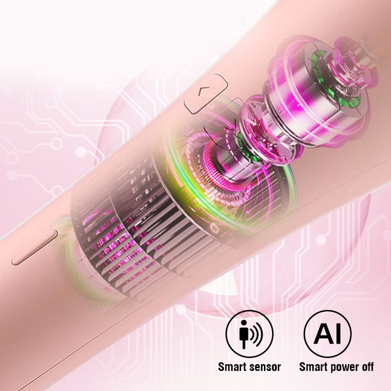 Automaattinen hiuskiharrin pyörivä Magic Curling Iron Ammattimainen hiusmuotoilija Wave -muotoilutyökalut_voghion.com